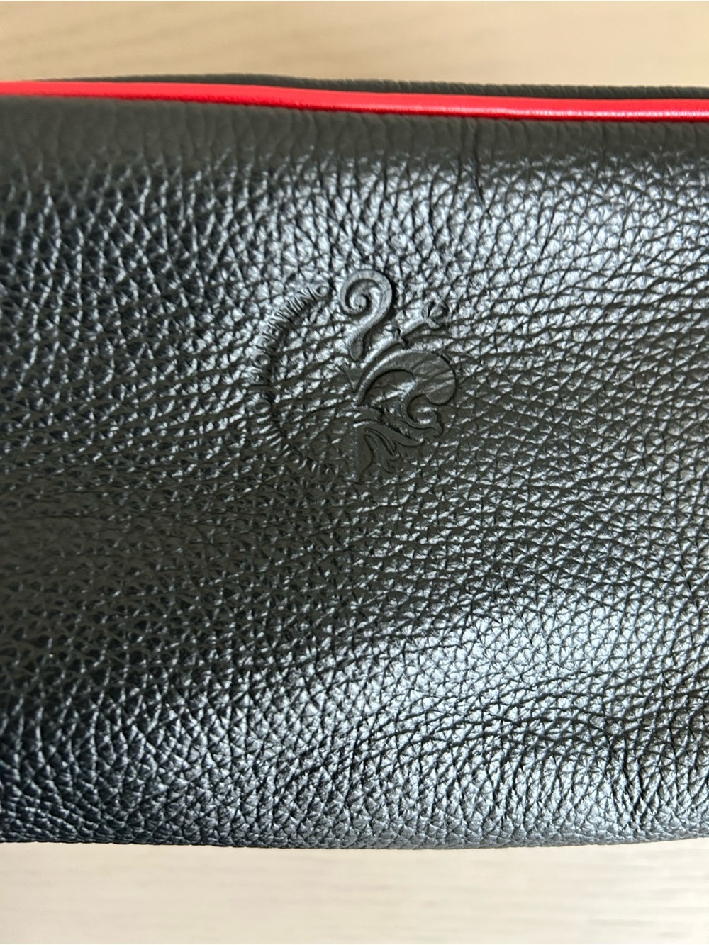 ANONIMO FIORENTINO ITALY LEATHER TOILETRY BAG - Picture 12 of 13